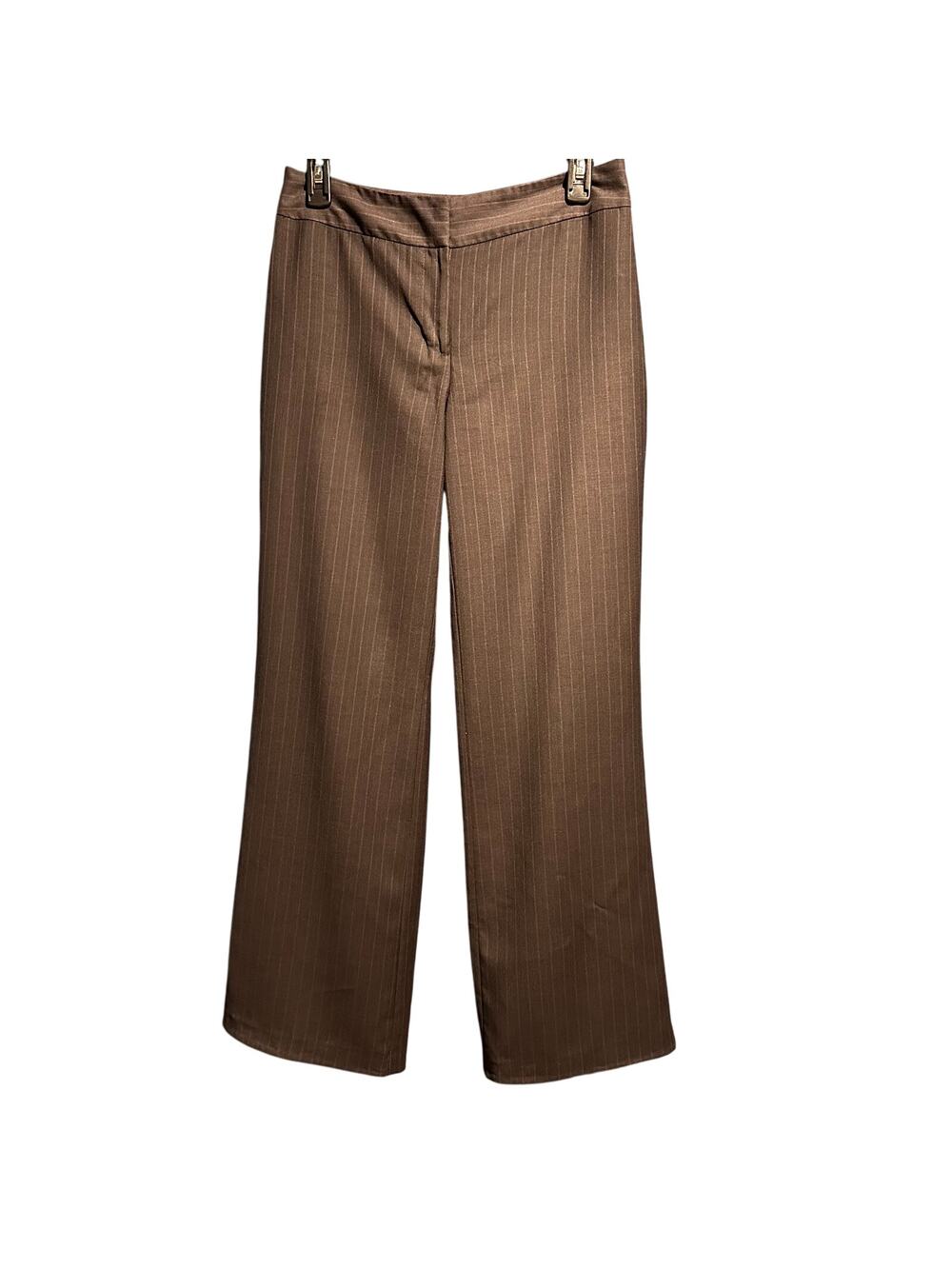 Ann Taylor Factory Size 4 Pinstriped pants Wide Leg Lined Office Professional